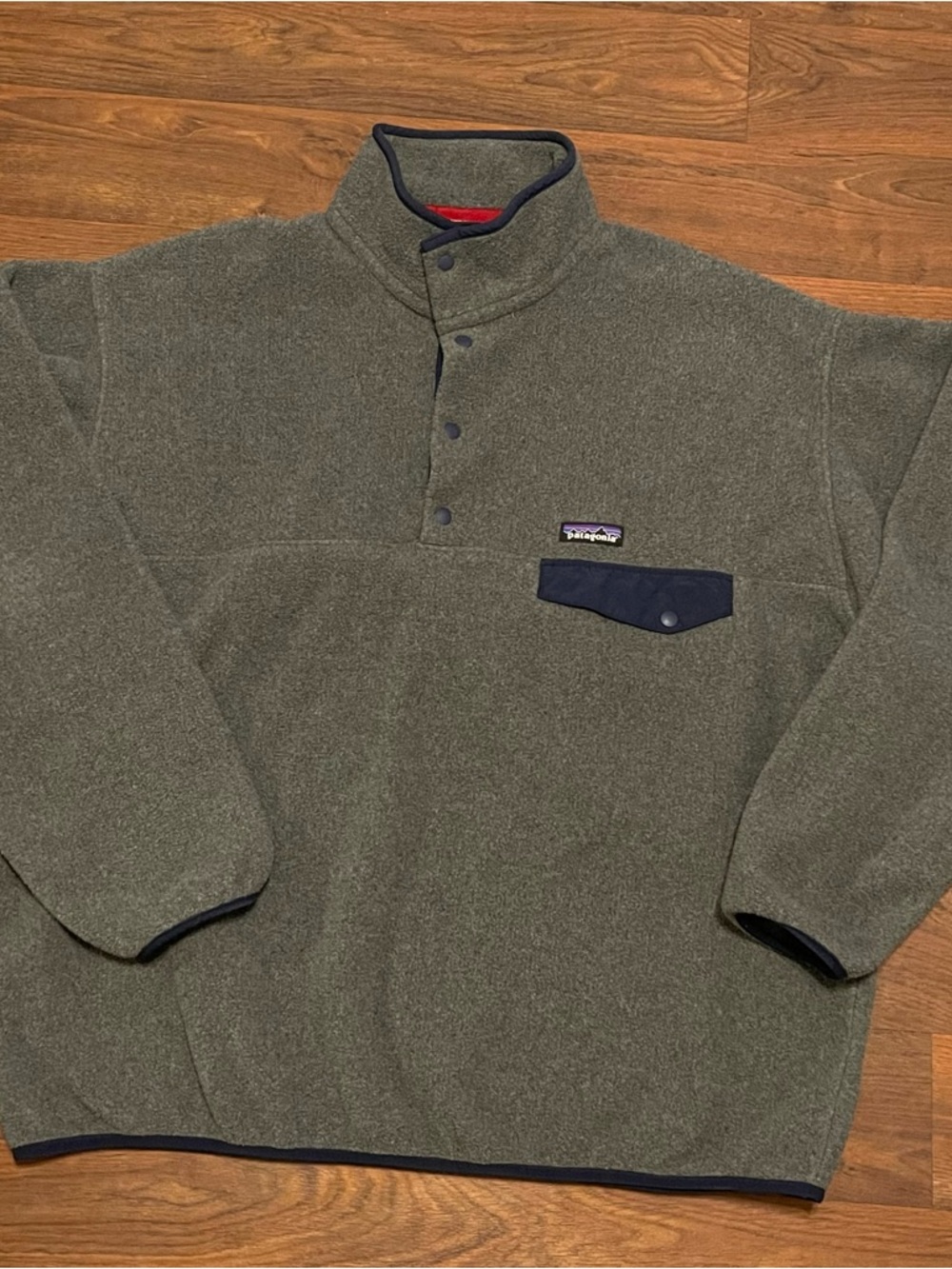 Men’s Patagonia Synchilla Snap T Pullover XL